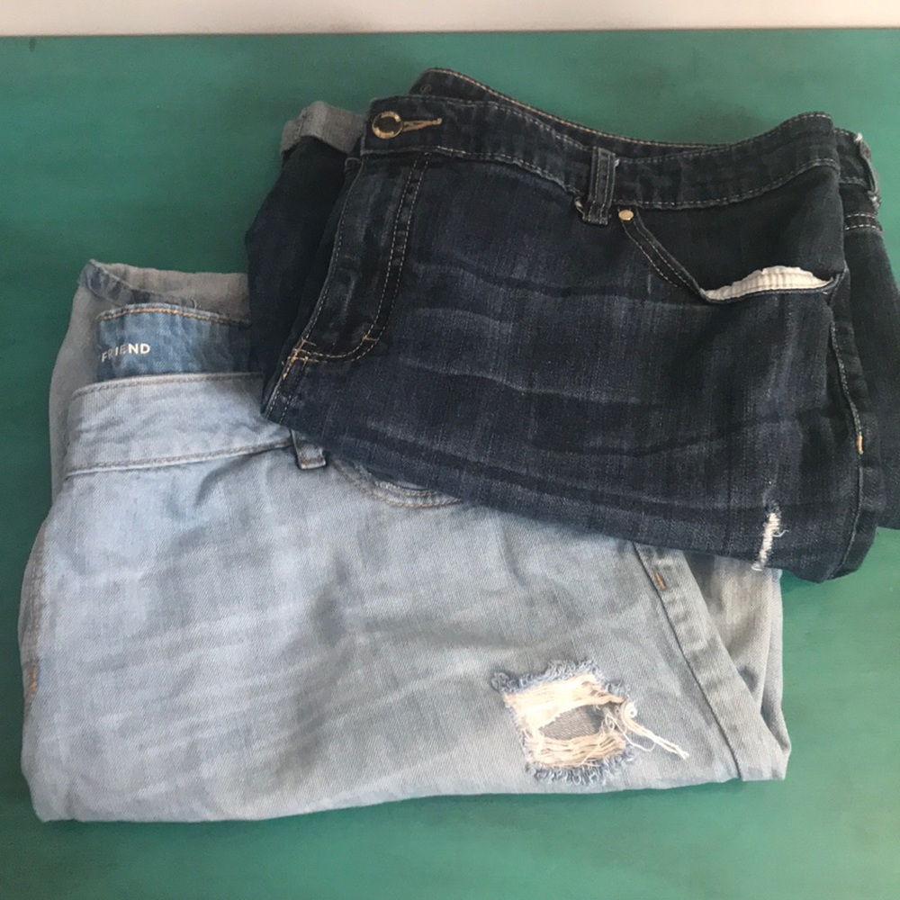 Distressed Shorts